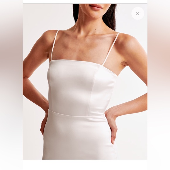 Abercrombie & Fitch Satin Dress - Picture 6 of 8